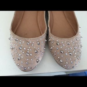 Zigi Soho studded ballet slipper